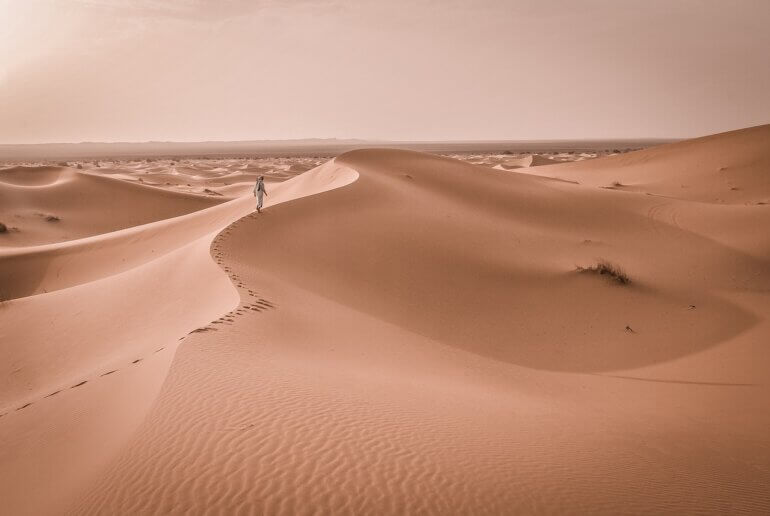 saharský písek